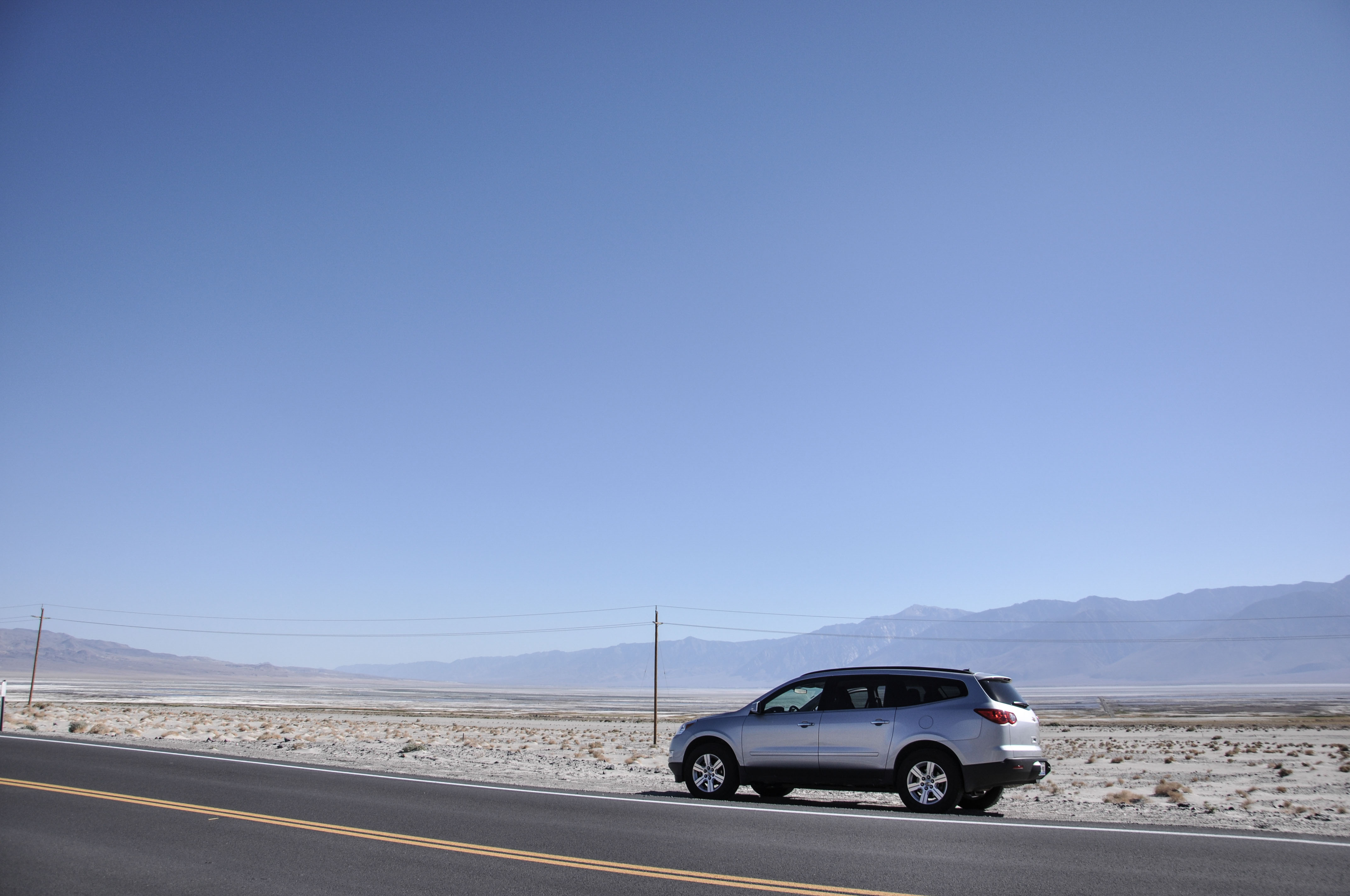 En route vers la Death Valley