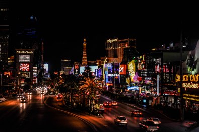 Las Vegas Boulevard by night